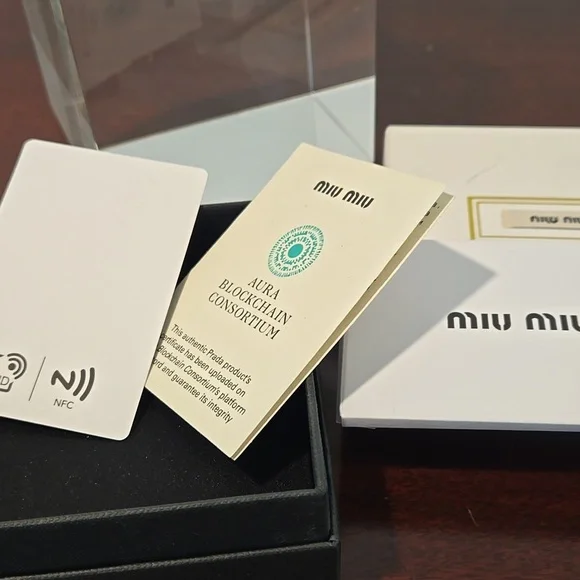 Miu Miu White Bangle Bracelet - Picture 4 of 9
